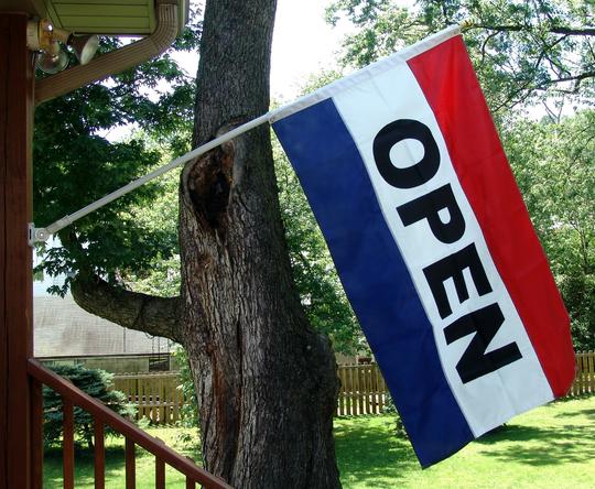 Open Flag